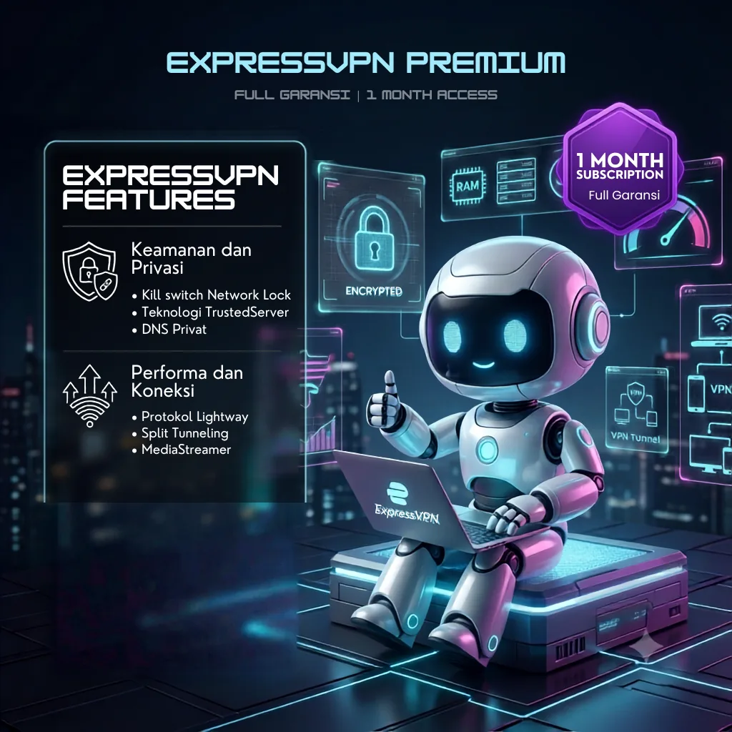 Pratinjau ExpressVPN 1 Month | Full Garansi
