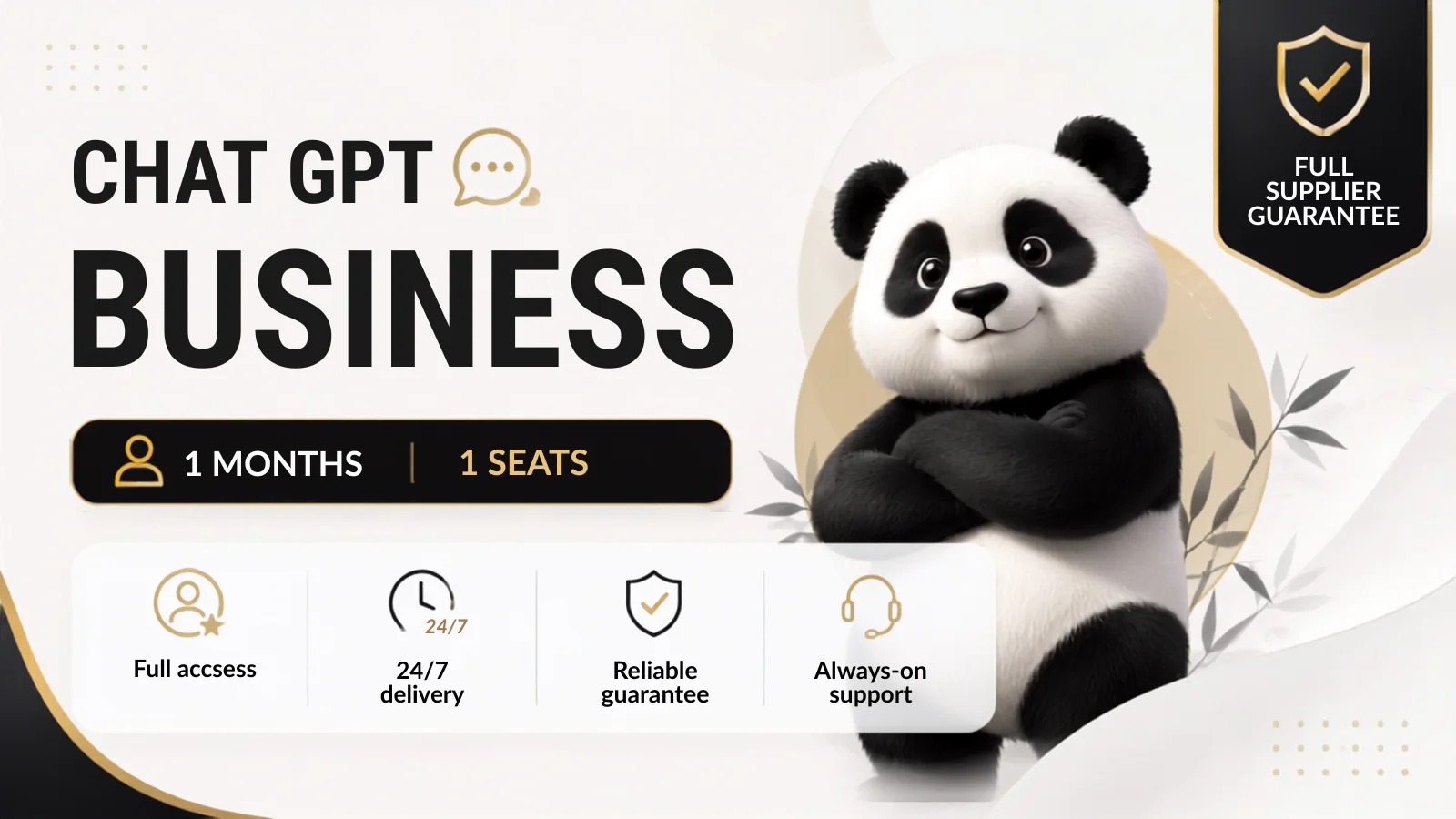 Pratinjau Chat GPT Business 1 Bulan Invite | Full garansi